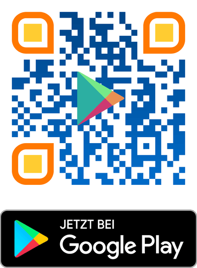 QR Code zum Download der HoT APP im Play Store