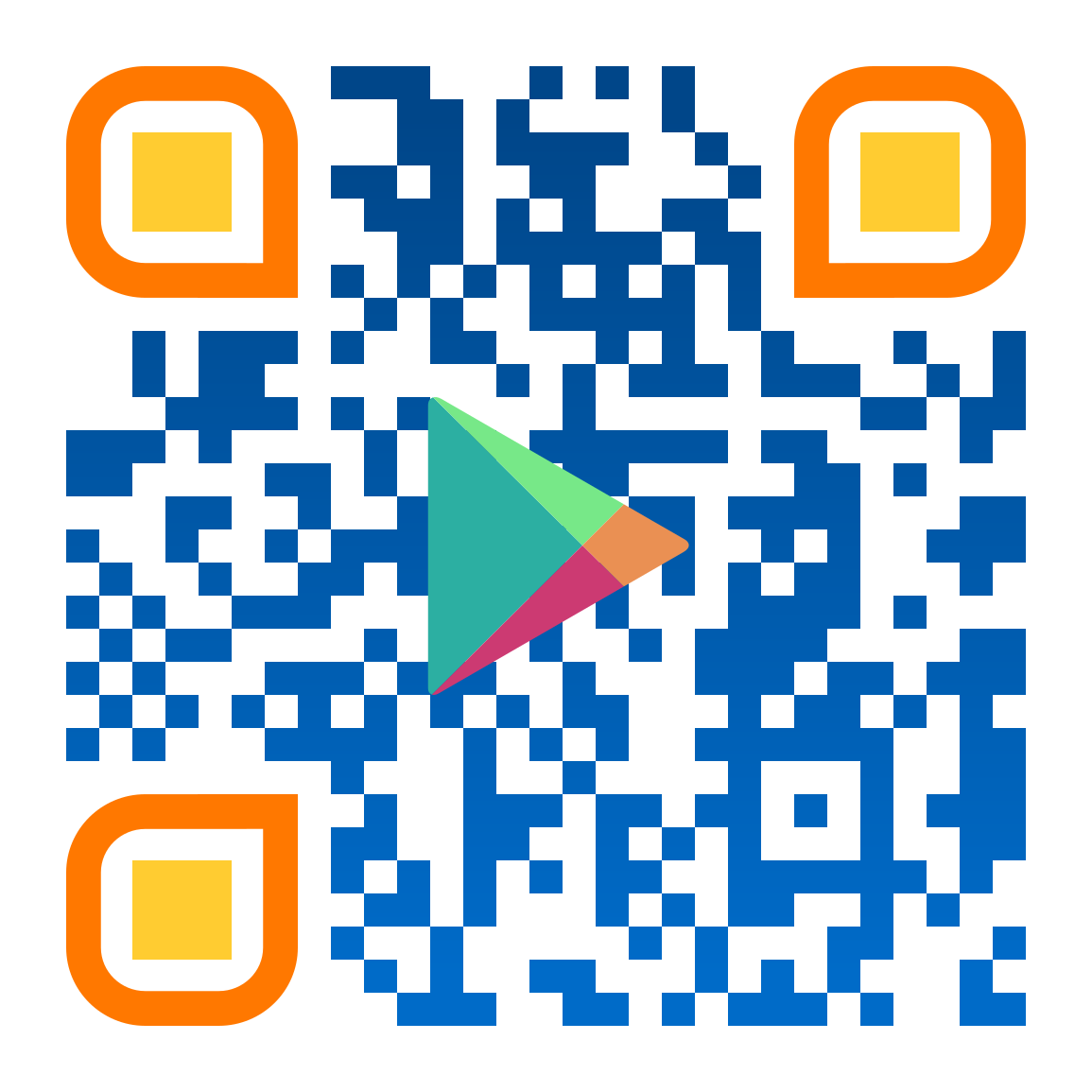 Android App download mit QR Code