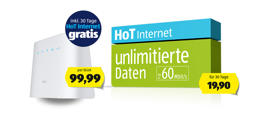 Hot internet Plus & Router